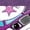 HEATHER PURPLE, variant on Blaze And The Monseter Machine - Blaze And Friends - Youth Girls Fitted Short Sleeve T-Shirt