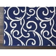 thumbnail image 3 of Eclectic Essentials Navy Bohemian Botanical Area Rug, 3 of 4