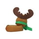 thumbnail image 2 of 3uds. Decoración navideña para mesa, funda para barba larga de Papá Noel, bolsa para copa de vino (ciervo), 2 of 3