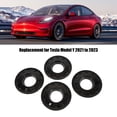 thumbnail image 3 of Wheel Hub Center Cover, Wheel Axle Center Hub  155mm Diameter Glossy Black 20in  For Model Y, 3 of 8