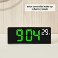 thumbnail image 4 of Gmluru Desk Clock Digital Digital Alarm Clock Simples LED Large Digital Display Fashion Multi-set Alarm Clock Features Desktop Bedside Study Kitchen Clock, 4 of 7