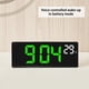 thumbnail image 4 of Reloj despertador digital LED simple con pantalla digital grande, moderno, con múltiples funciones, para escritorio, mesita de noche, estudio, cocina. Reloj despertador digital., 4 of 7