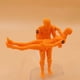 thumbnail image 4 of Cateissary Muñeca Kun de cuerpo de estilo único, hecha a mano con articulaciones móviles para mano de obra artística, decoración elegante pinturas macho naranja, 4 of 6