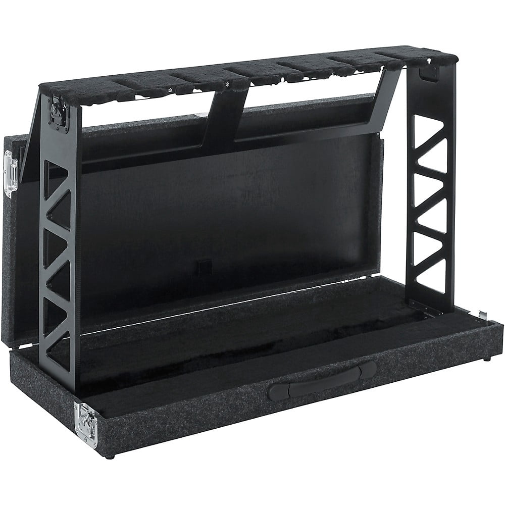 Gator GTRSTD6 Compact Rack Style Six (6) Guitar Stand that Folds into Case