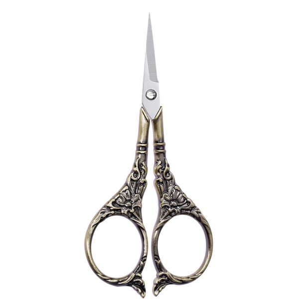 Tijeras de material acero Inoxidable para Coser Tijeras de Seguridad Herramientas aje Tijeras Pequeñas para Coser Man Bronce Soledad