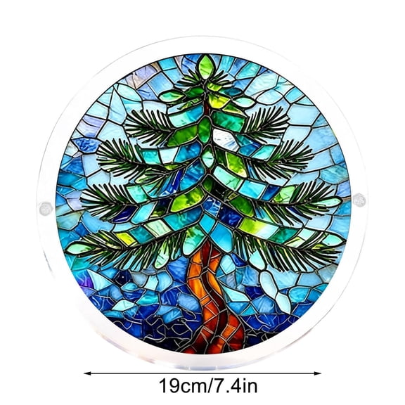 Beforeyayn Acrylic Puzzles Suncatcher Window Hanging, 83 Pieces 7.4 Inch Puzzle For Gift Lovers, Window Or Garden, Acrylic Suncatcher Decor For Women Men Mom Birthday