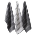 thumbnail image 1 of Design Imports 70318A Gray Ribbed Terry Dishtowel Dishcloth - Set of 8, 1 of 2