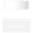 thumbnail image 6 of vidaXL 2 Piece Bathroom Furniture Set White Engineered Wood, 6 of 13