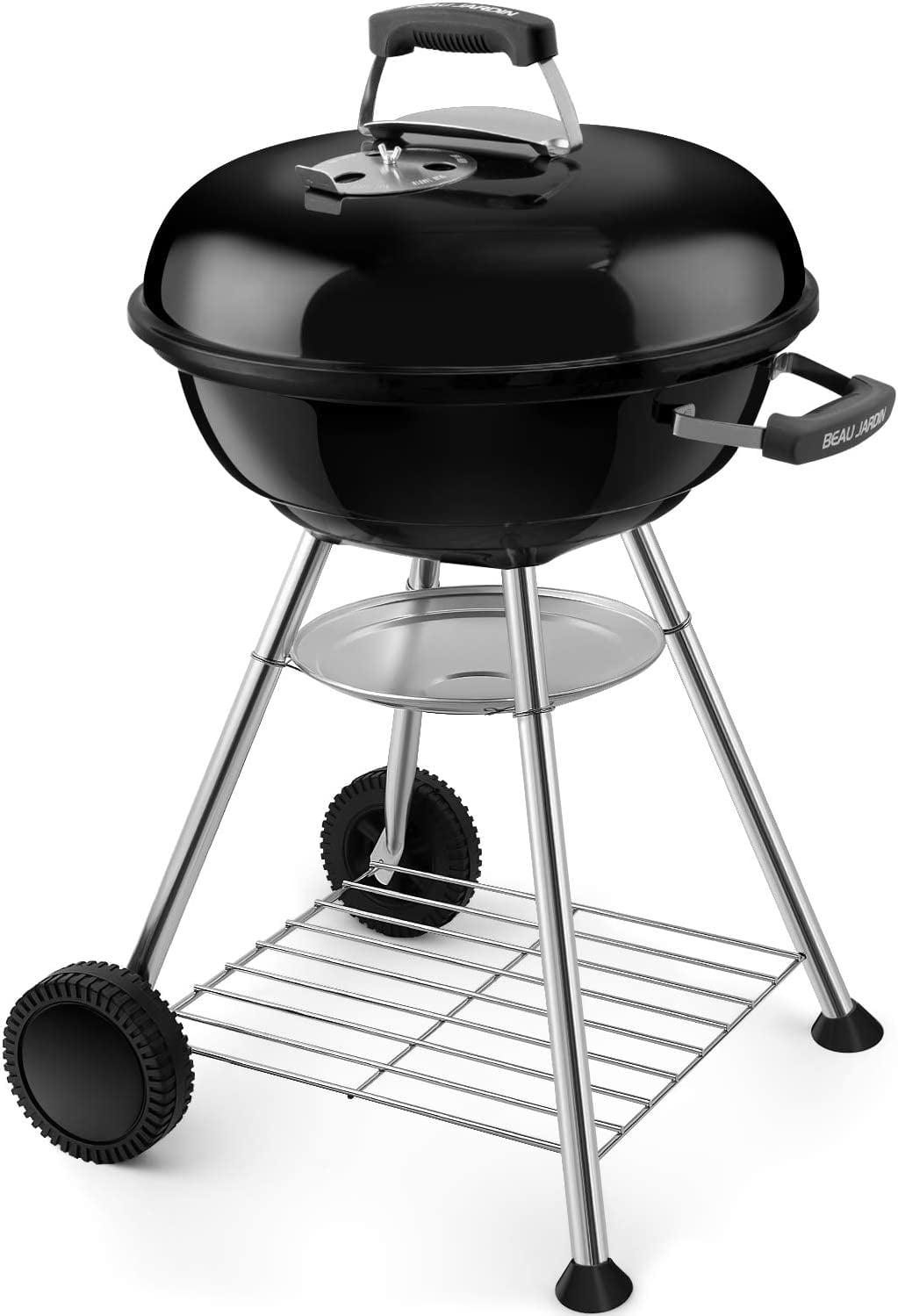 JARDIN Charcoal Grill 18.2 Inch for Outdoor Cooking BBQ Barbecue Coal