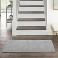 thumbnail image 6 of Noursion Essentials Solid Contemporary Silver Grey 2' x 4' Area Rug, (2' x 4'), 6 of 11