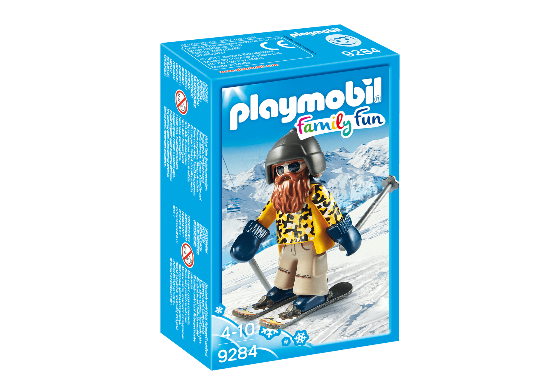 Playmobil 9284 Skier With Poles 