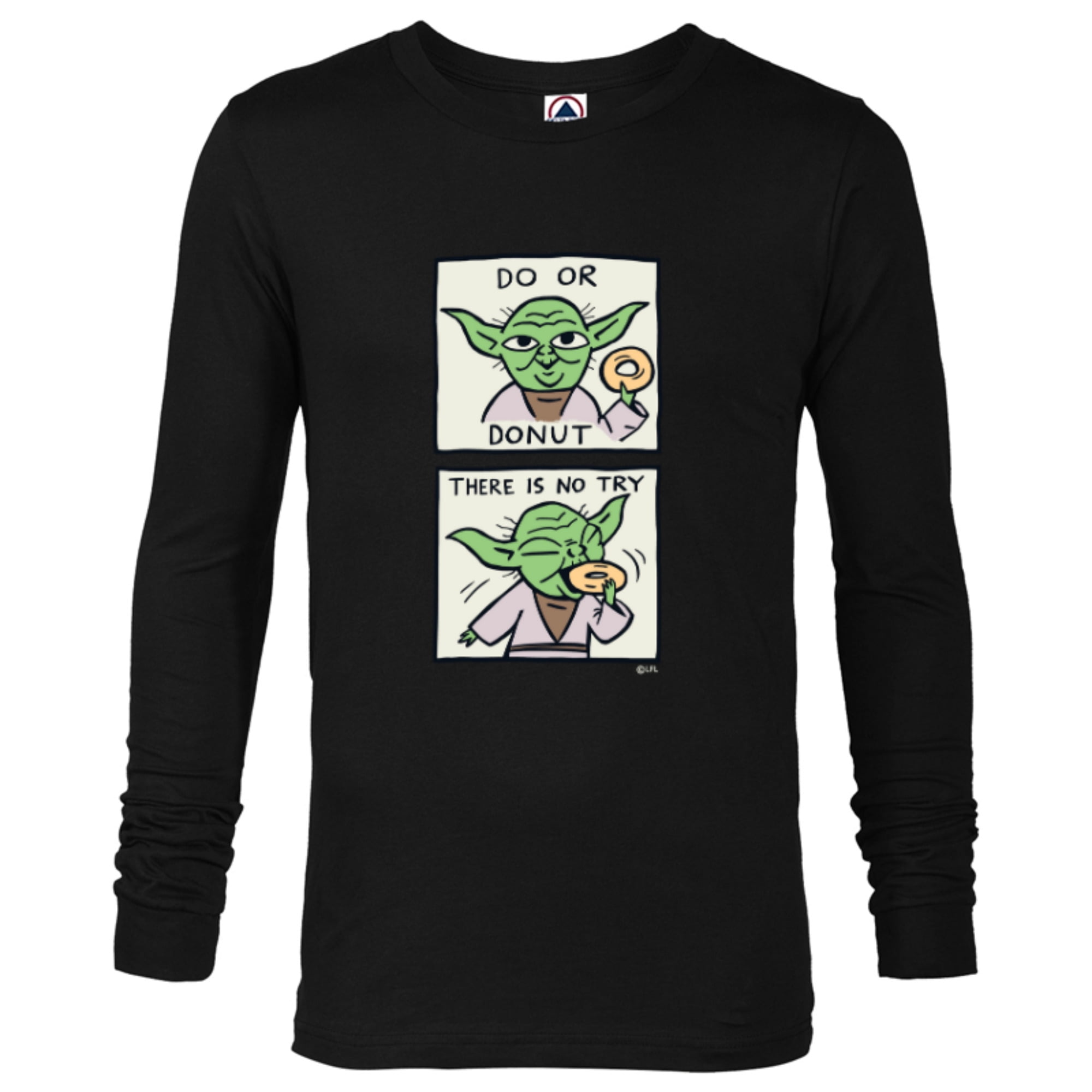 T-shirt Divertente Yoda Up The Shut You Must Star Wars Grafica - Foto 13