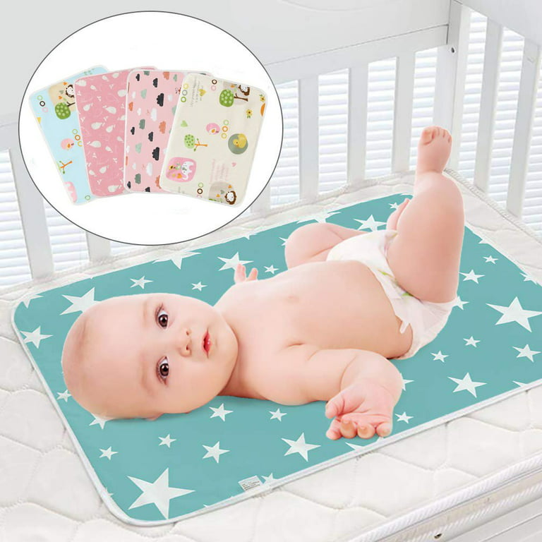 3 Pack Baby Diaper Change Pads Soft Cotton Bamboo Waterproof Changing Pad  for Baby 22X27.5 inches Mattress Pad Sheet Protector Portable Reusable  Urine