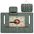 thumbnail image 5 of Whosucclay Geometric Southwest Quilted Golf Seat Covers, Anti Slip for EZGO Yamaha Carts Club Cars, 4 Convenient Pockets 51.18 x 30.3 inches, 5 of 9