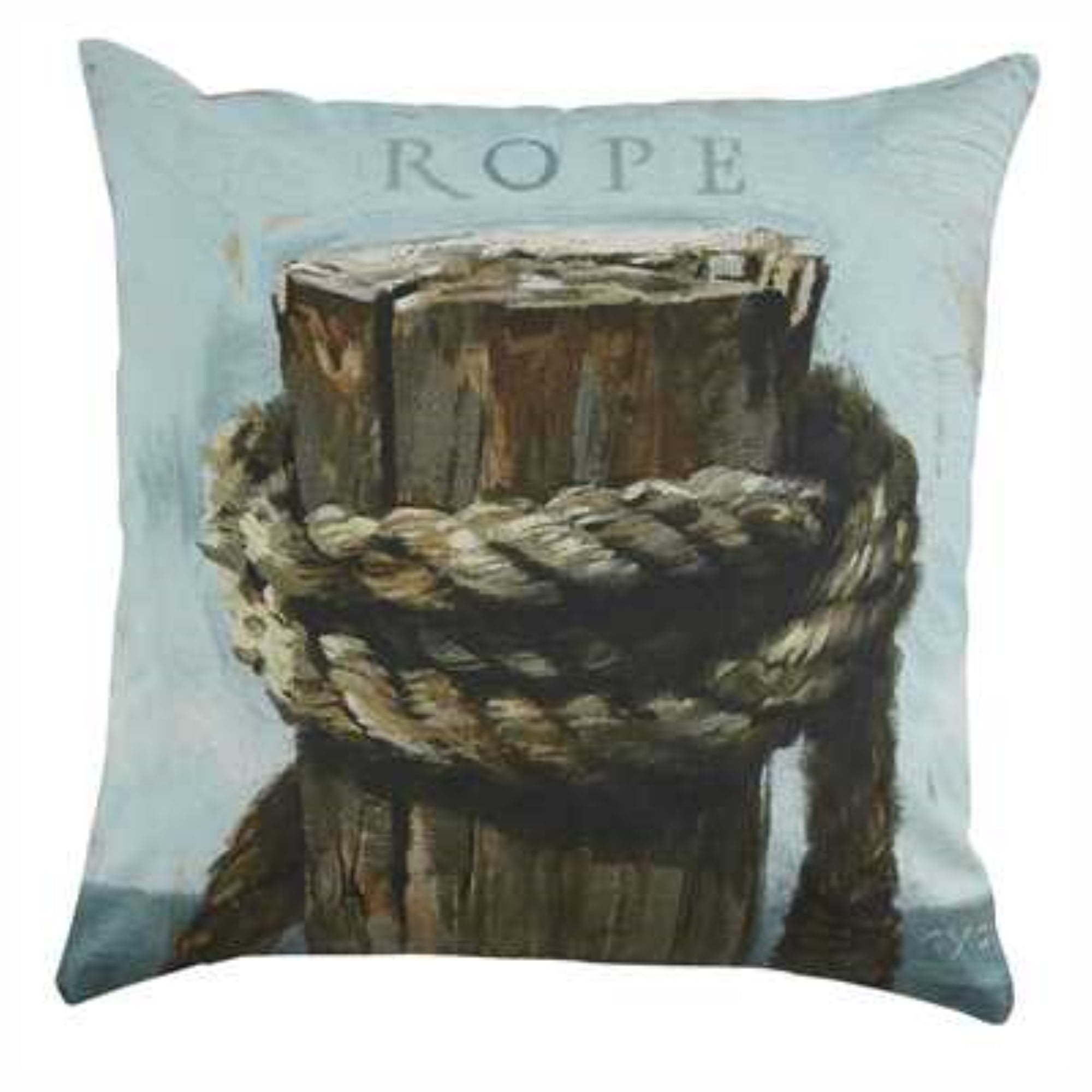 ROPE PILLOW 18 POLY
