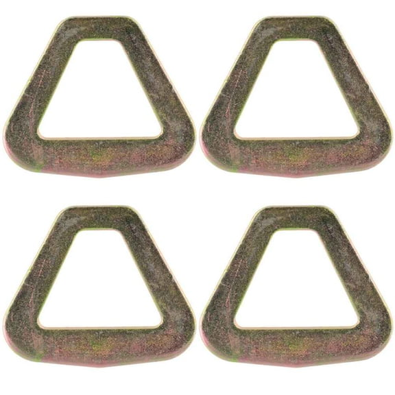 Stamped 2" D-Ring - 4 Pack