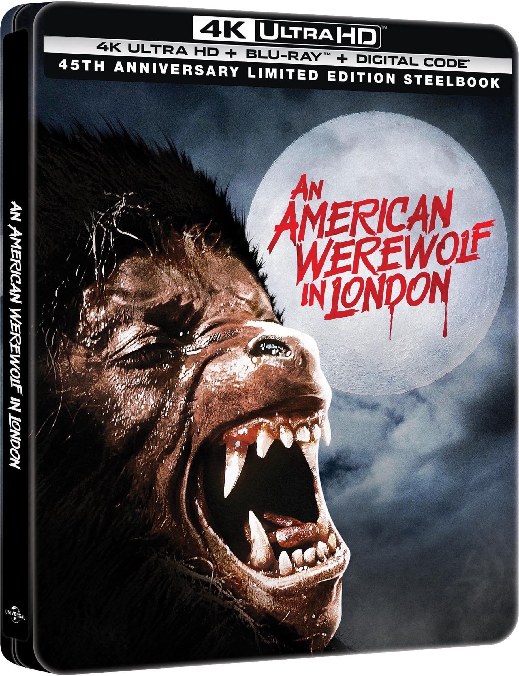 An American Werewolf in London (Steelbook) (4K Ultra HD + Blu-ray + Digital Copy), Horror, Universal