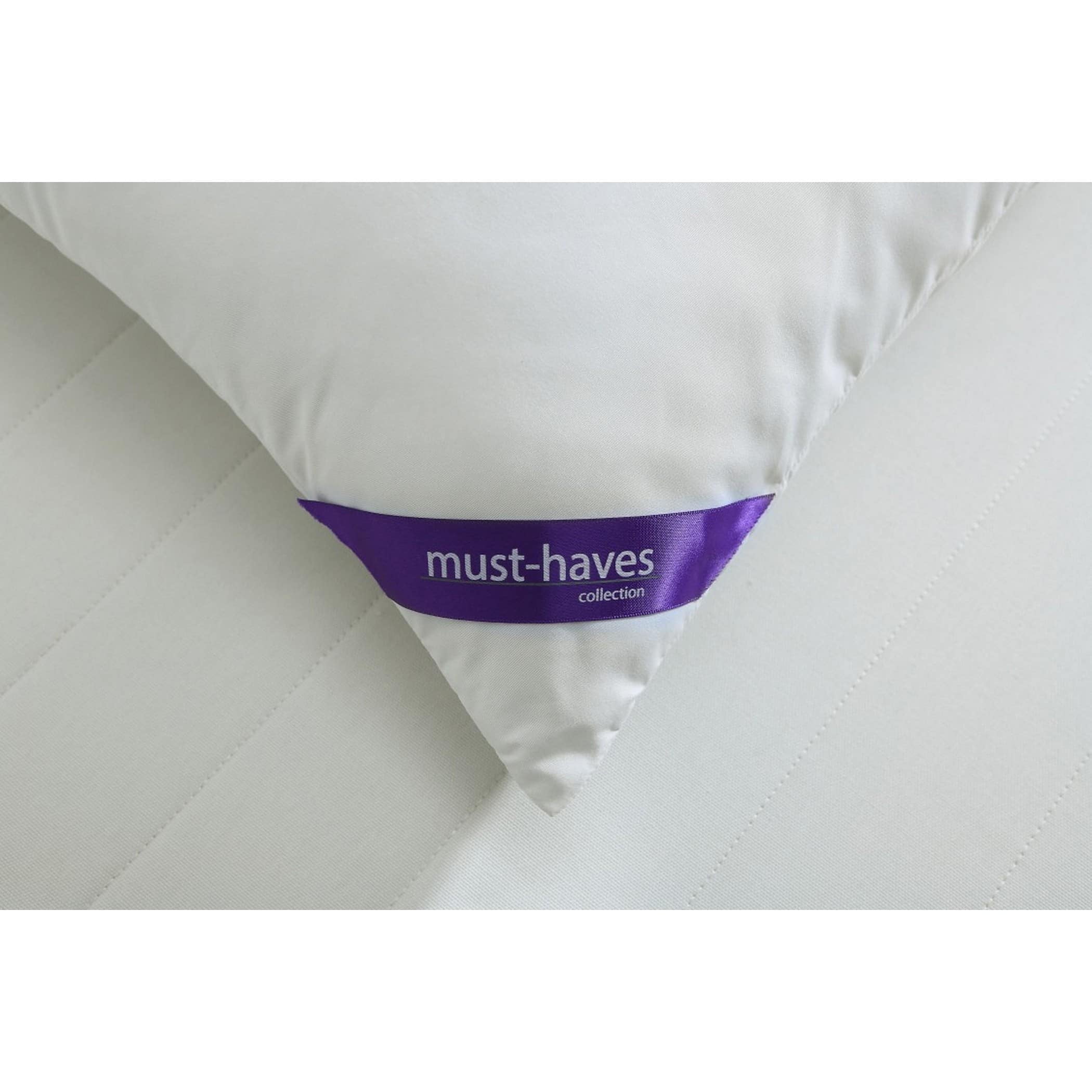 4pk 233tc Cotton Cover Feather Pillows