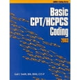 thumbnail image 1 of Pre-Owned Basic CPT/HCPCS Coding, 2003 Edition (Paperback) 1584261277 9781584261278, 1 of 1