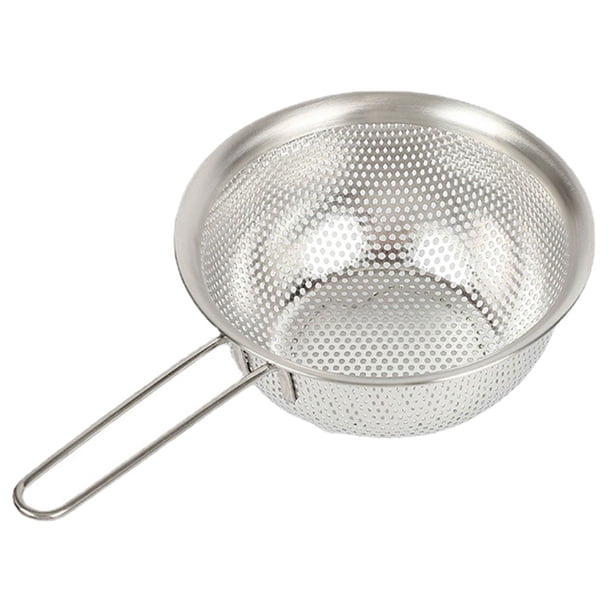 Cesta coladora para el hogar, cesta de drenaje para frutas y verduras, escurridor de cocina de acero inoxidable