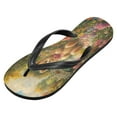 thumbnail image 2 of YAZAOOSummer Flip Flops Creatively Joyful Bear in Bloom Simple Beach Sandals, 2 of 8