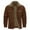 Brown, variant on Dpytoraw Mens Fashion Simple Solid Pocket Cardigan Button Sweater Jacket