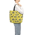 thumbnail image 4 of Rocae Honeybee for Features A Uniquely Designed,Large-capacity,Reusable Shoulder Zip Tote Shopping Bag for Vacations and Shopping, 4 of 6