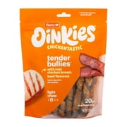 Hartz Oinkies Chickentastic Tender Bullies Dog Treats with Real Chicken, 9.5 oz (20 Count)