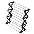 thumbnail image 4 of Zapatero organizador de 4 niveles con forma de 42 x 18,5 x 49,5 cm, fácil de encontrar y con visibilidad, elegante y multifuncional, con ventilación. Negro, 4 of 8