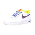 thumbnail image 2 of Little Kid's Nike Force 1 LV8 White/Multi-Color-Medium Blue (DQ7768 100) - 12, 2 of 5