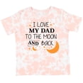 thumbnail image 3 of Inktastic I Love My Dad to the Moon and Back Boys or Girls Toddler T-Shirt, 3 of 5