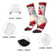 thumbnail image 5 of Fotbe Gnome And Buffalo Plaid Calcetas Largas con Estampado para Hombre y Mujer – Calcetas de Compresión Transpirables y Elásticas, Viajar y Uso Diario Talla 5-11, 5 of 6