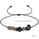 thumbnail image 3 of Pulseras para mujer, regalos para mujer, pulsera de cuentas naturales, pulsera tejida con piedras curativas de cristal ajustable, tobillera, joyería, regalos para mujeres y niñas, catenaria de mano, 3 of 5