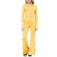 thumbnail image 2 of Cowsor Kids Lounge Set Long Sleeve Neck and Long Pants Two Piece Soft Sleepwear Outfits, 2 of 5