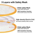 thumbnail image 3 of 2 Pack Bug Zapper 20" Electric Fly & Mosquito Swatter Racket Outdoor/Indoor Killer for Flies Battery Operated Tennis Killing 3000 Volts, 3 of 7