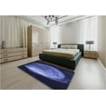 thumbnail image 4 of Ahgly Company Indoor Rectangle Patterned Night Blue Area Rugs, 8' x 12', 4 of 6