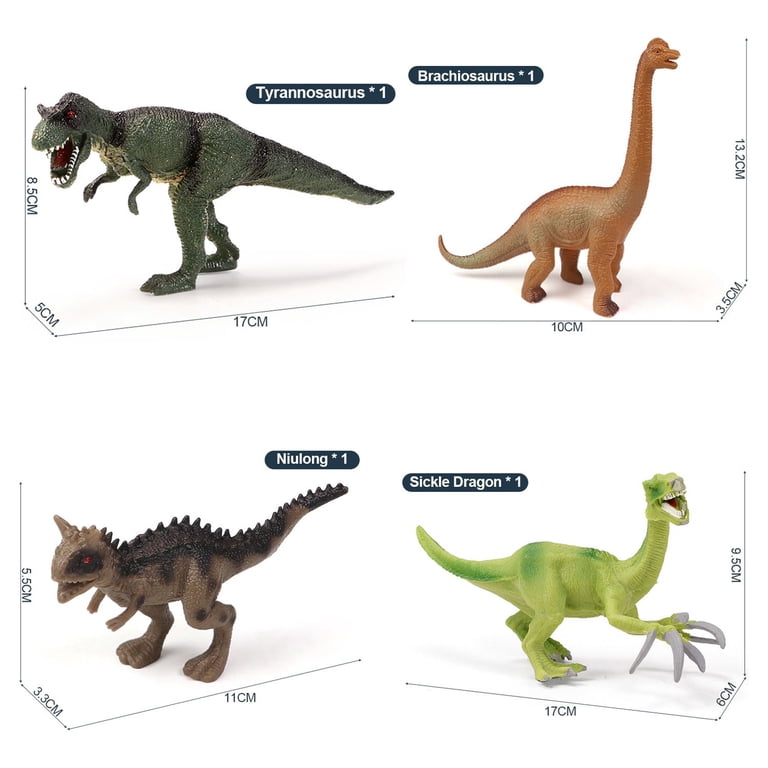 Zacro 50-Piece Dinosaur Playset with Play Mat & Volcano photo 4
