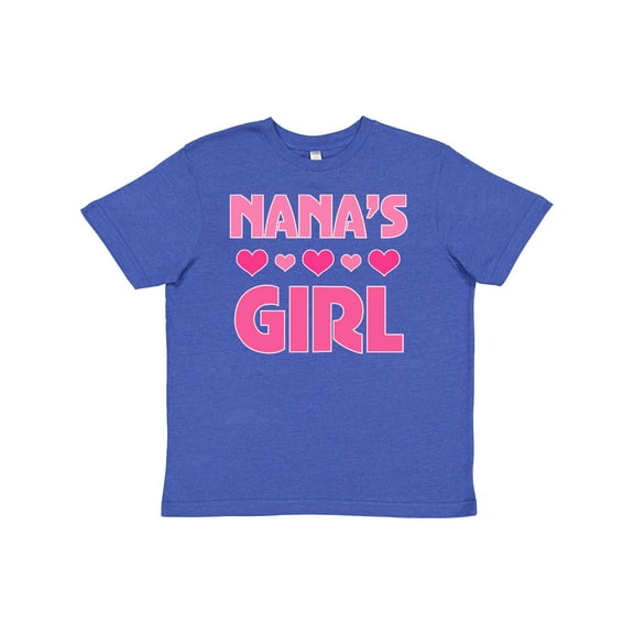 Inktastic Nana's Girl Grandchild Youth T-Shirt