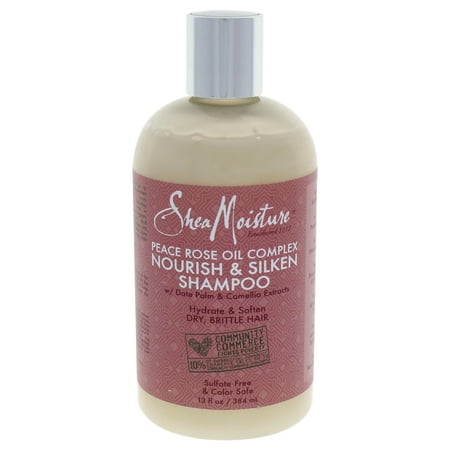 SheaMoisture Peace Rose Oil Complex Nourish & Silken Shampoo - 13 oz