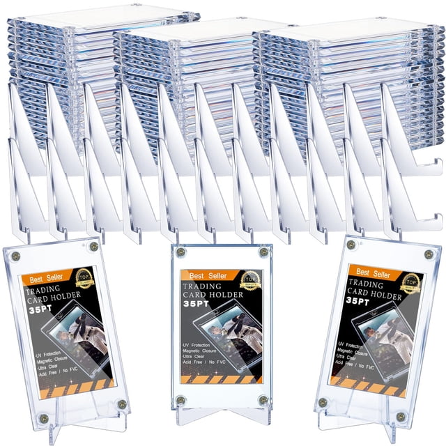Tornillo protector para tarjetas coleccionables con soporte de exhibición acrílico 35PT