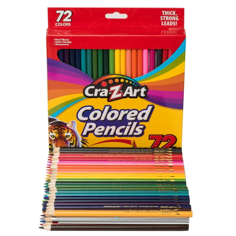 Cra-Z-Art Colored Pencils Assorted 72/Box 10402-24 