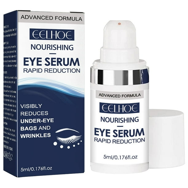 Crema antienvejecimiento para ojos de 5ml, esencia antiarrugas para ojos, reparación de belleza hinchada