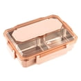 thumbnail image 1 of Student Worker Microwave Heated Lunch Detachable Partition Silicone Sealed Lunch Self Contained Tableware Portable Lunch, 1 of 6