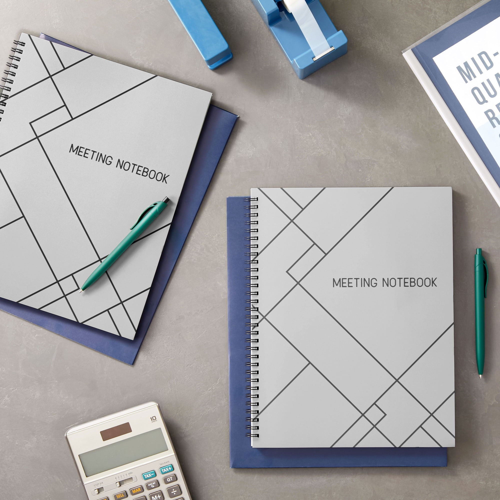 Business Notebook Meeting Office Notepad Study Supplies Book - Temu