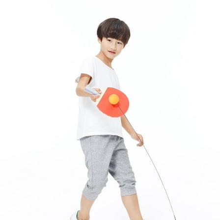 IDEANATEGRATE Portable Table Tennis Exerciser for Other Ball Sports 11.8X6.3X6.3in 1 Set