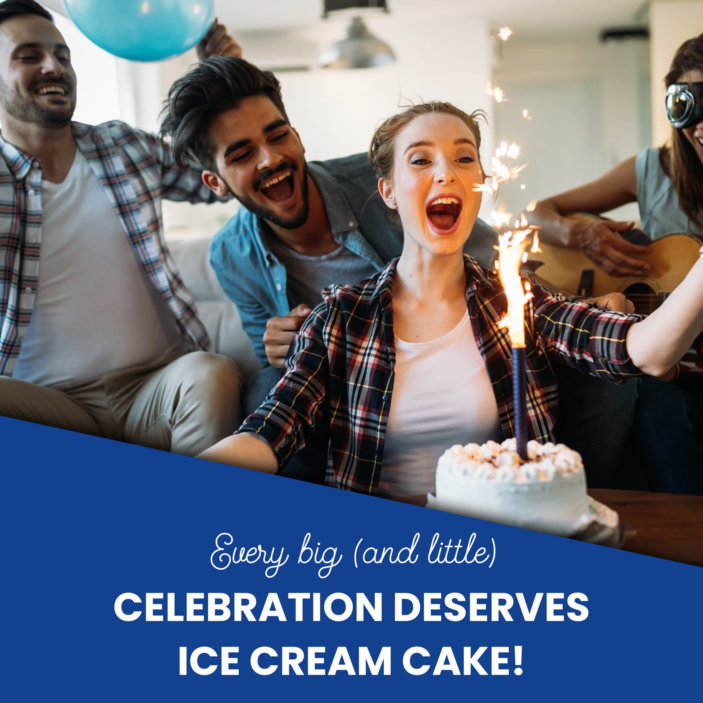 Celebration Ice Cream Cake - Food Club Brand