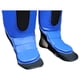 thumbnail image 3 of Par de Espinilleras de Piel Tipo Calceta Fire Sports MMA, Kick Boxing, Muay Thai, Azul, 3 of 4