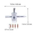 thumbnail image 2 of 4 -Way Valve Stem Tool Tire Tools Repair Core for Vehicle in 1, 2 of 5