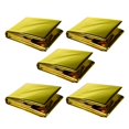 thumbnail image 4 of 2x 5x manta de emergencia plegable reflectante a prueba tienda de refugio impermeable manta térmica saco de dormir para senderismo al aire Cola Manta a prueba de viento, 4 of 8