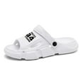 thumbnail image 1 of Men's Beach Slippers with Soft Low Arch Support Comfortable Thick Sole Anti Slip Easy To Clean, 1 of 5